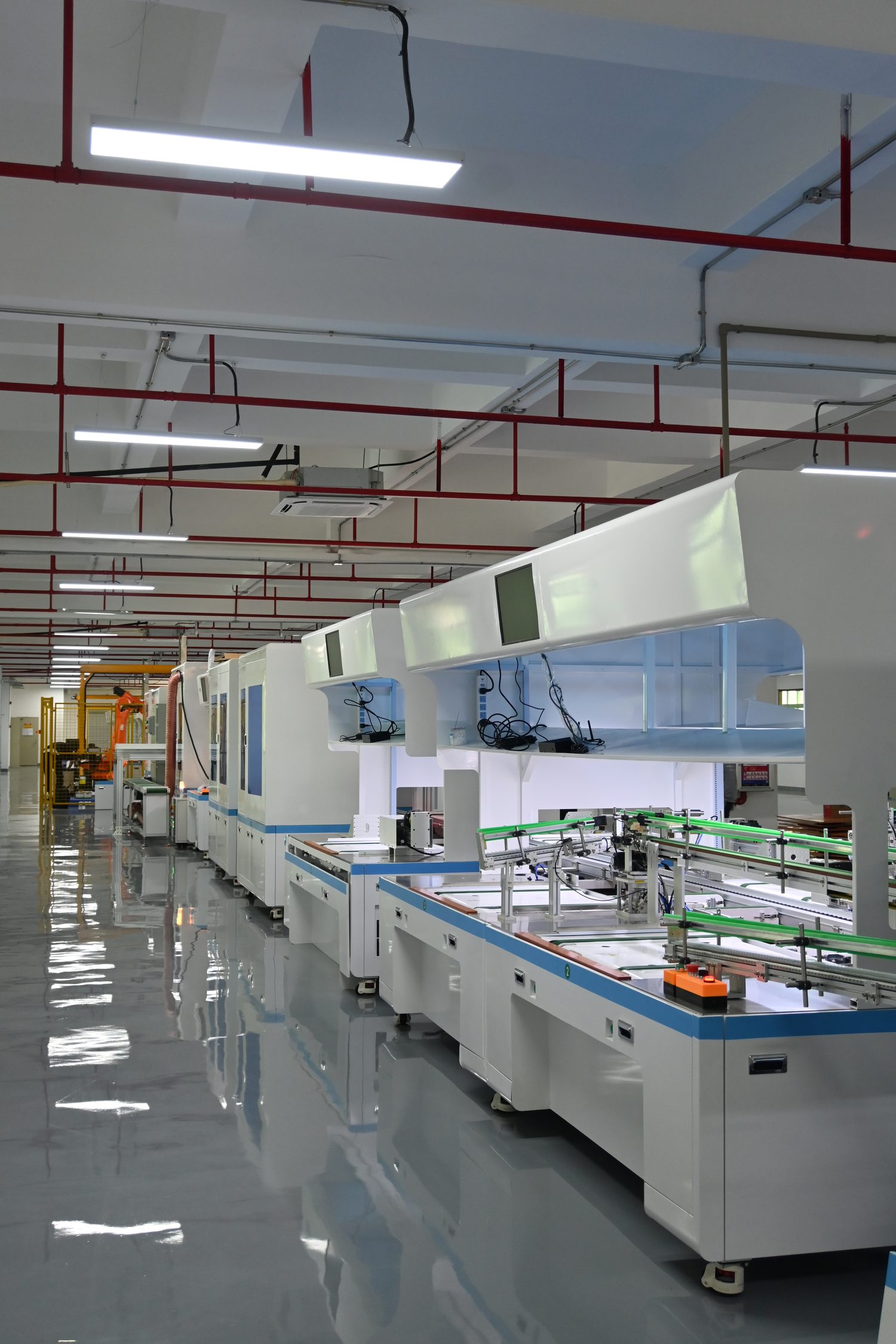 Automated battery pack production line